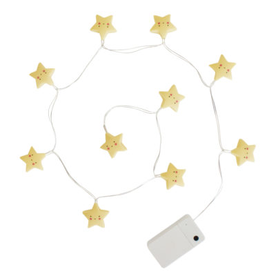 Guirnalda de luces - estrellas - cuarto del bebé - nursery - ideas de decoración - cuarto niños - Liderlamp
