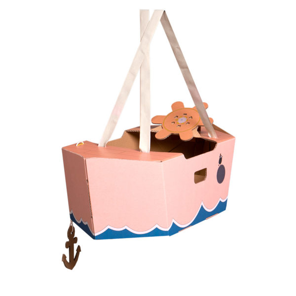 Disfraz barco - barco de cartón - barco rosa - Mister Tody - Cosplay - Carnaval - Juegos - Cumpleaños infantil - Liderlamp - Regalo niños - Ilumina tus sueños (5)