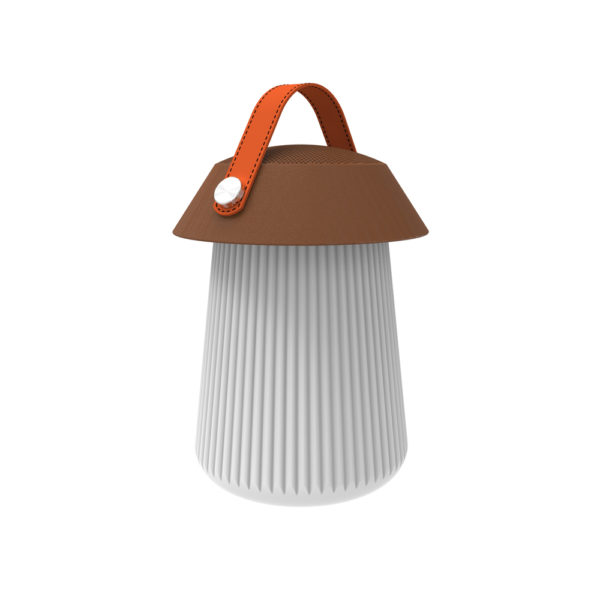 Altavoz y lámpara portatil Funghi - Mantra - Liderlamp (2)