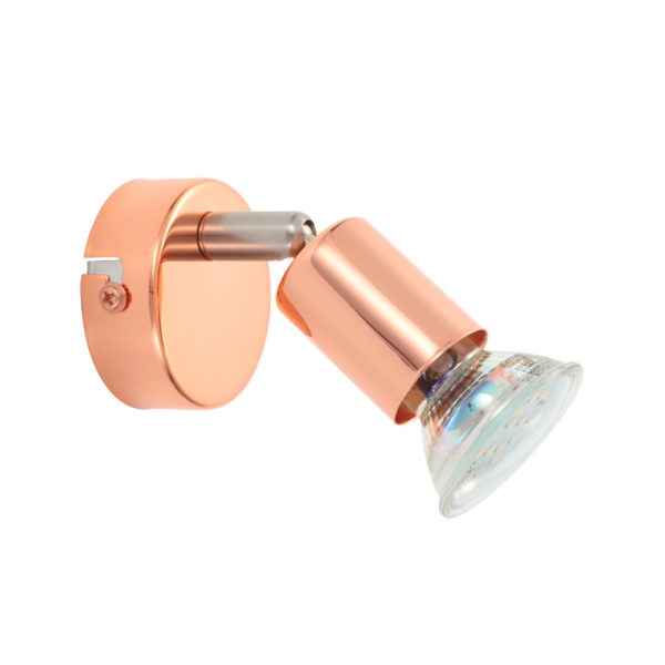 Aplique Buzz Copper - metal color cobre - Liderlamp