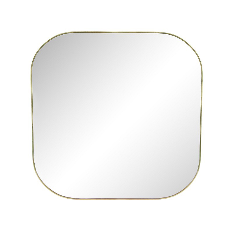 61 x 50 cm diseño de Ornamento Color Dorado Envejecido MirrorOutlet Espejo de Pared Grande de 61 x 50 cm 
