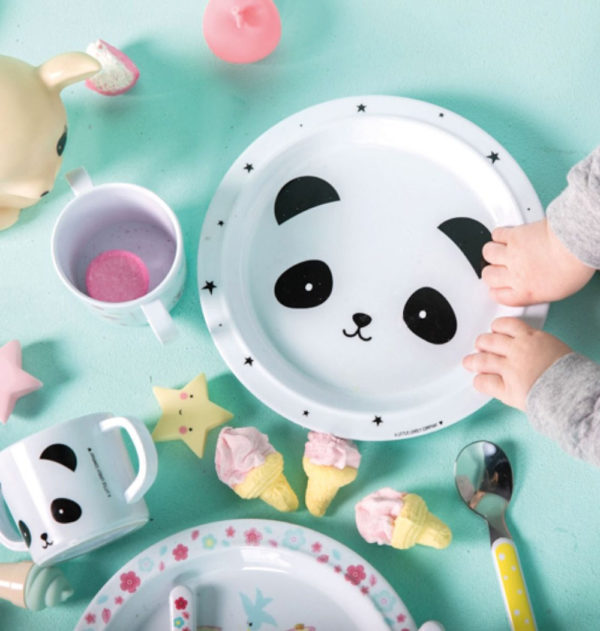 Mini vajilla - panda - Dinner Set - A Little Lovely Company - Liderlamp (1)