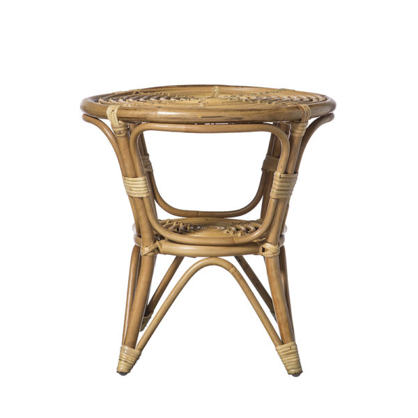 Mesa Aca - mesa de madera color natural - 50x50 - colonial - Liderlamp (2)