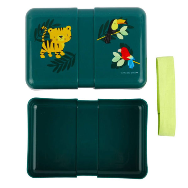 Lunch box - Jungle Tiger - A little Lovely Company - Tartera - Liderlamp (6)