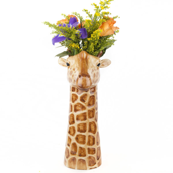 Jarron Jirafa ceramica - Quail ceramics - Florero - artesanal - flores - Liderlamp (3)