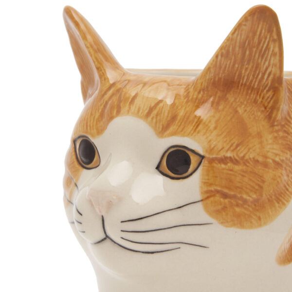 Portalapices Gato Squash ceramica - Quail ceramics - artesanal - escritorio - Liderlamp (1)