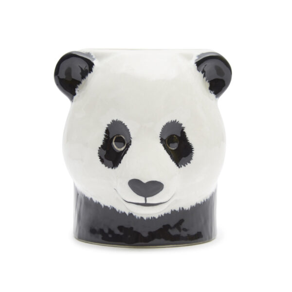 Portalapices Panda ceramica - Quail ceramics - artesanal - escritorio - Liderlamp (1)