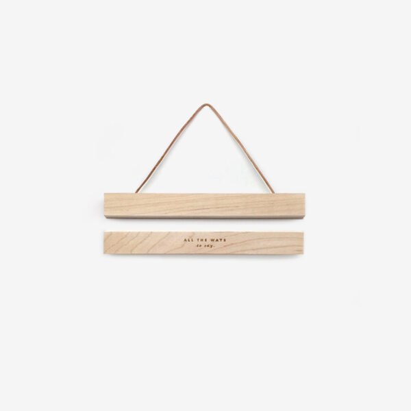 Colgador de laminas de madera - imanes - poster - marco cuadro - Liderlamp (1)
