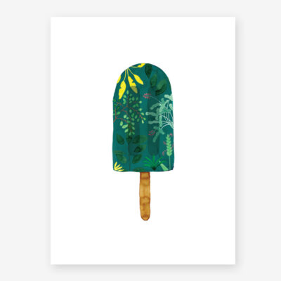 Lamina Popsicle green - poster - ilustracion - All the ways to say - cuadro - Liderlamp