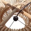 Colgante Mushroom - ratan natural - taller de las indias - Liderlamp (1)