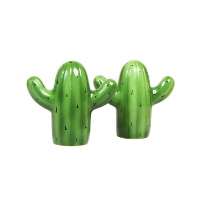 Set salero y pimentero cactus - &Kleveling - menaje de mesa - gres