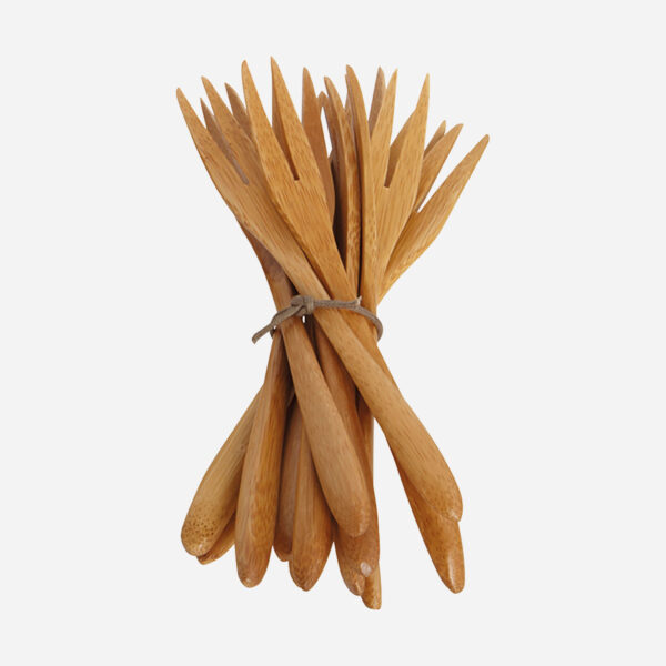 Set cucharas de bambu - servicio de mesa - eco - House Doctor - Liderlamp (1)