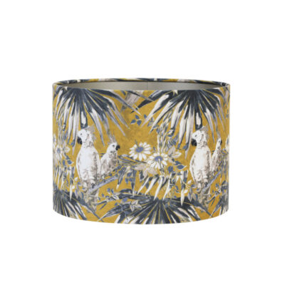 Pantalla Loros - decoración - tropical - textil - Light and Living - Liderlamp (1)