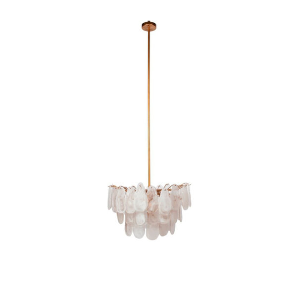 Colgante Blanc - cristal y metal - Chandelier - latón - Dutch Style - Liderlamp