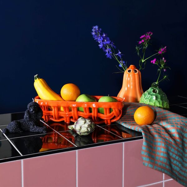 Pano de cocina Grid - &Klevering - multicolor - algodon - Liderlamp (1)