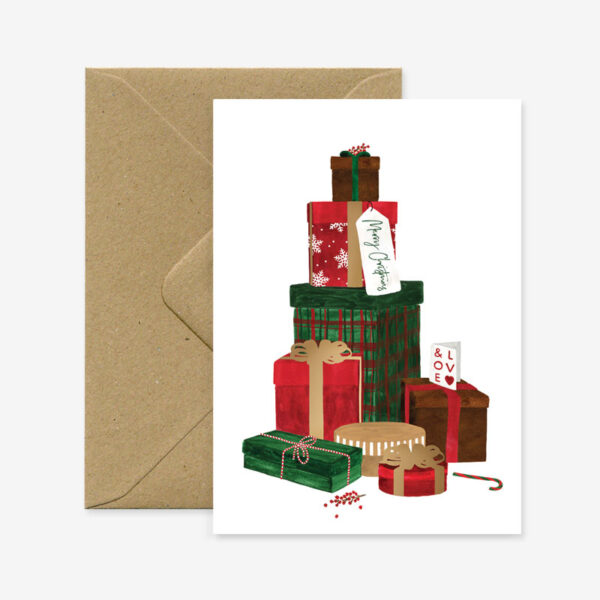 Caja de felicitaciones de Navidad - 8 tarjetas - ilustracion - All the ways to say - Liderlamp (1)