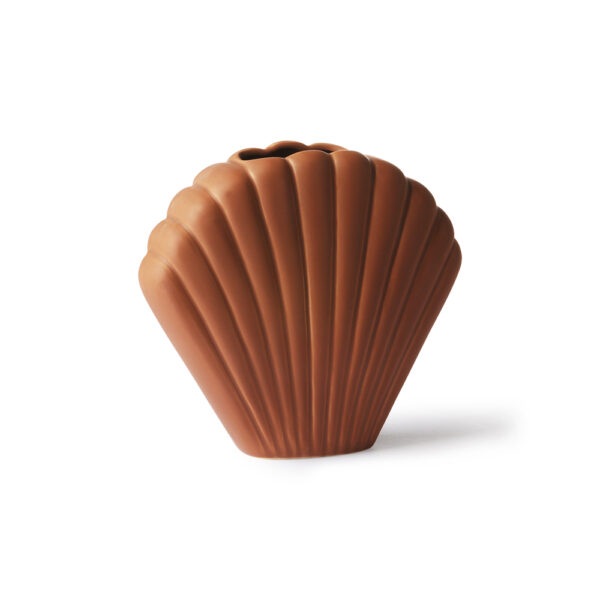 Jarron de Ceramica Concha - HK Living - regalo deco - gres - Liderlamp (1)