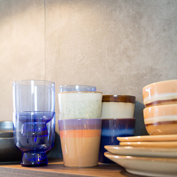 Set 6 Tazas de Ceramica - HK Living - menaje - regalo deco - handmade - Liderlamp (1)