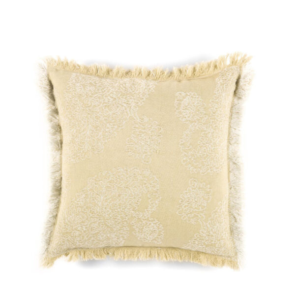 Cojin Algodon Blossom - 45x45 - textiles hogar - color crudo - flecos - Liderlamp (3)