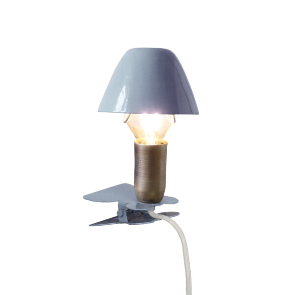 Aplique Didac - metal lacado pinza - cable interruptor y enchufe - industrial - luz infantil - Liderlamp (8)