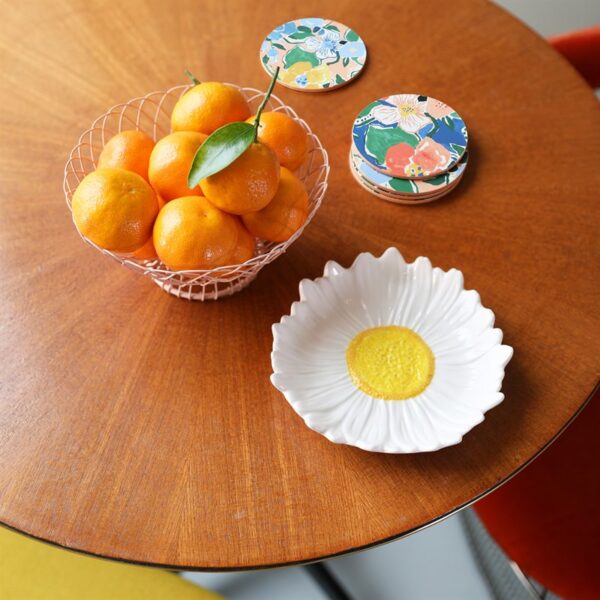 Bol Daisy - vajilla flores - gres - servir la mesa - mesas especiales - Liderlamp (2)