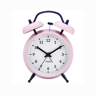 Reloj despertador Retro - Rosa - dormitorio - ninos y adultos - Liderlamp (1)