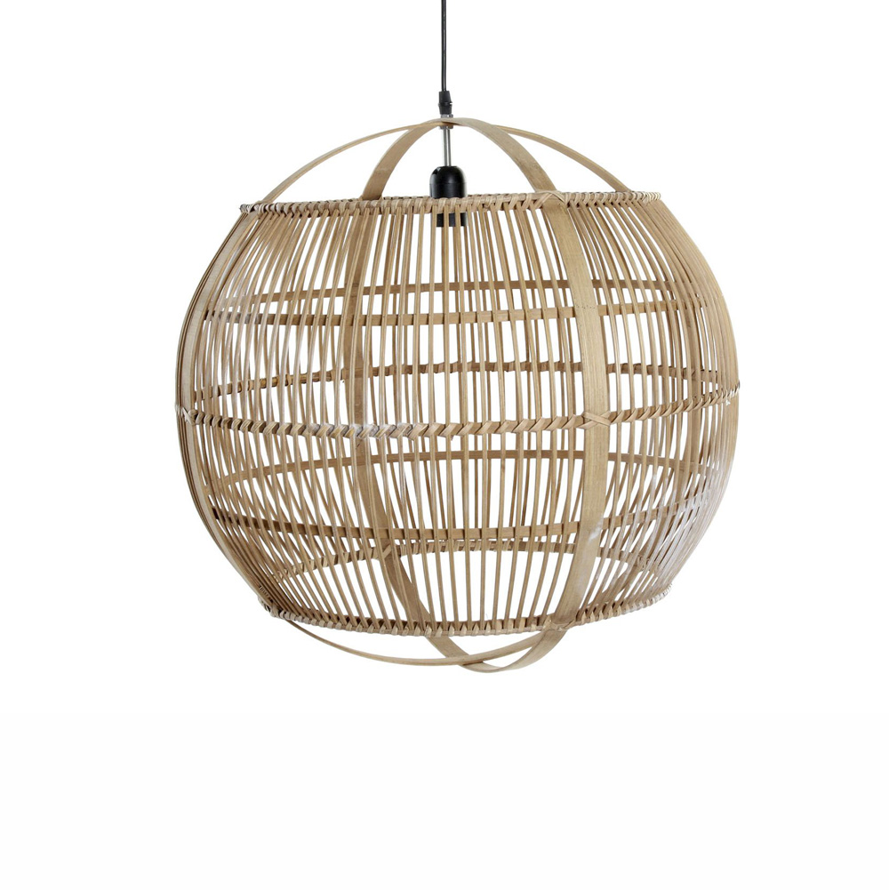 Colgante Tabanan - farol - lampara bambu - esfera - balines - Liderlamp (4)