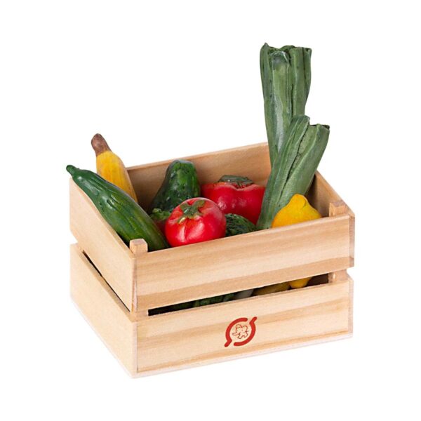 Caja Frutas y Verduras Maileg - casa de munecas - regalo - munecos trapo - Liderlamp (1)