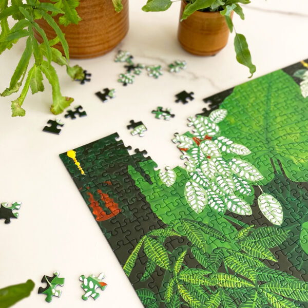 Puzzle Plant Addict - 1000 piezas - ilustracion botanica - regalo original - Liderlamp (1)
