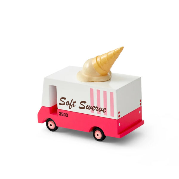 Ice Cream Van - Food Truck - coche de madera - juguete - regalo original - Liderlamp (1)