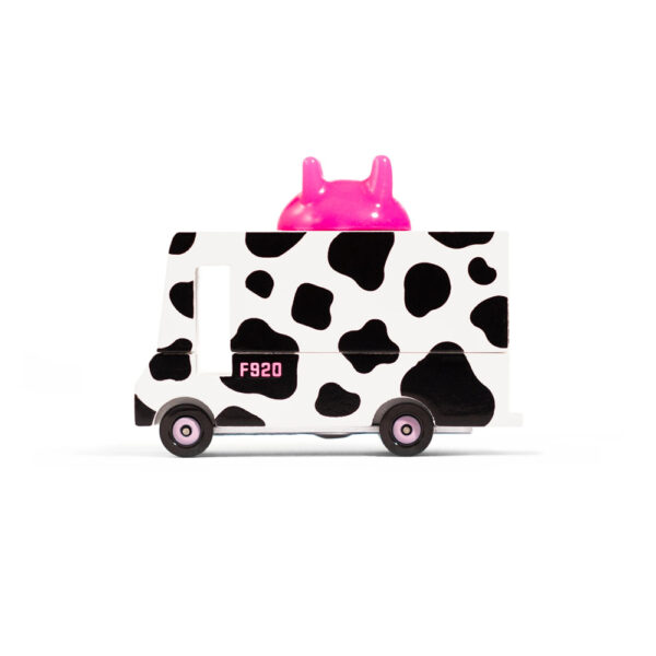 Milk Van - Food Truck - coche de madera - juguete - regalo original - Liderlamp (1)