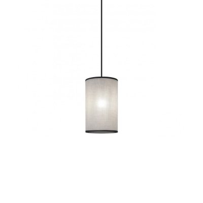 Colgante Busqueta - estilo clasico - pantalla de tela - lampara de techo - Liderlamp