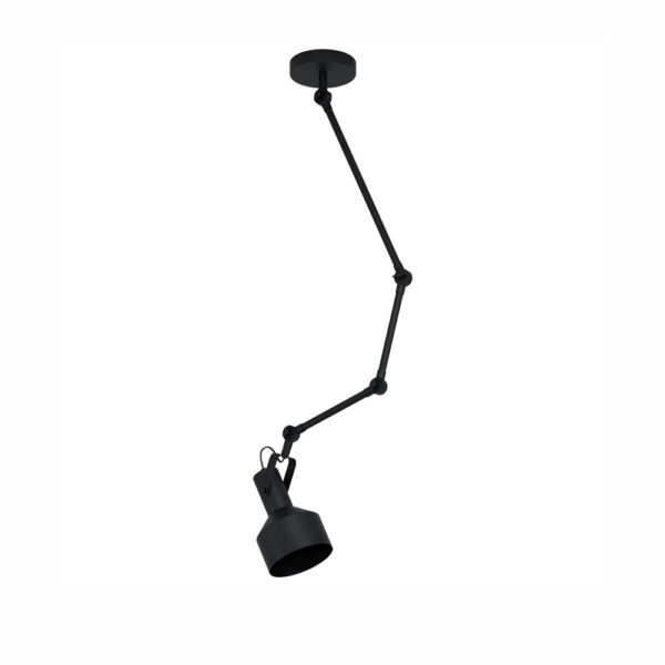 Colgante Hidcote Lamparas Modernas Aplique Articulado Plafon Negro Liderlamp (1)