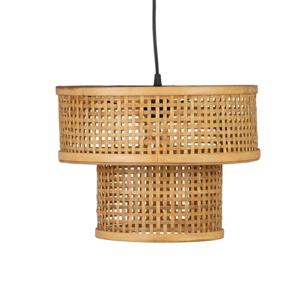 Colgante Peniche - Lampara de techo de bambu - estilo mediterraneo - Liderlamp (4)