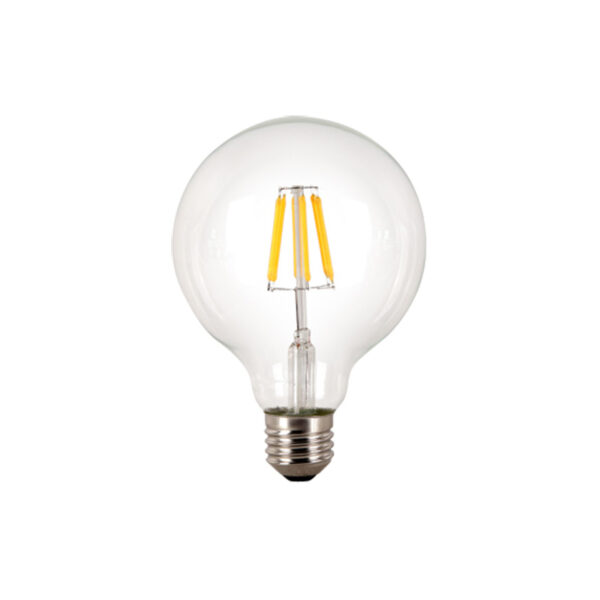 Bombilla Globo E27 - 6W - Luz Calida - estilo vintage - filamento - Liderlamp (1)