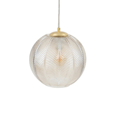 Colgante Boho - lampara de cristal - laton - lamparas modernas - Liderlamp (1)
