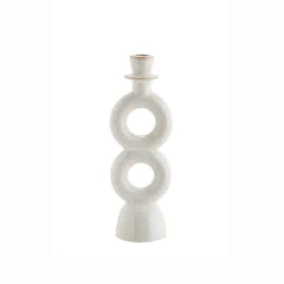 Candelabro Gres Guggen - candelabro ceramica - estilo artesano - Liderlamp (1)