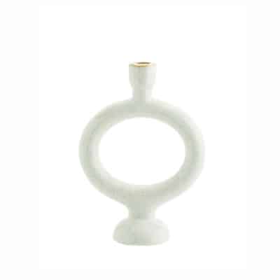 Candelabro Gres Liesha - candelabro de ceramica - estilo artesano - Liderlamp (1)