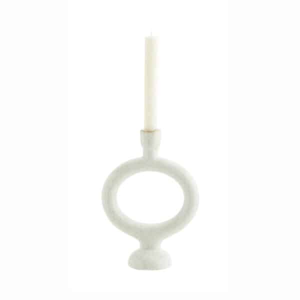 Candelabro Gres Liesha - candelabro de ceramica - estilo artesano - Liderlamp (1)