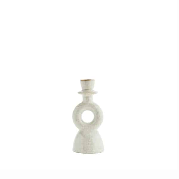 Candelabro Gres Ponent - candelabro de ceramica - estilo artesano - Liderlamp (1)