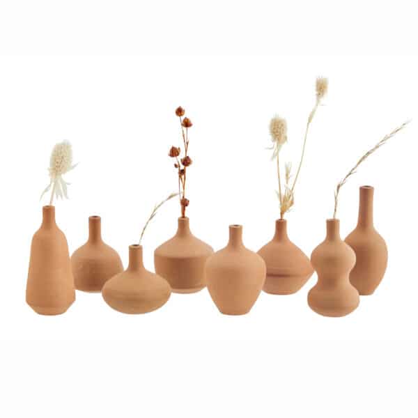 Mini Floreros Terracota - decoracion artesana - decorar con flores - Liderlamp (2)