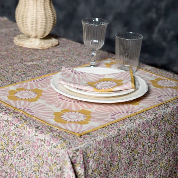 Servilleta Flores Pop - textiles de mesa - decorar la mesa - Liderlamp (5)