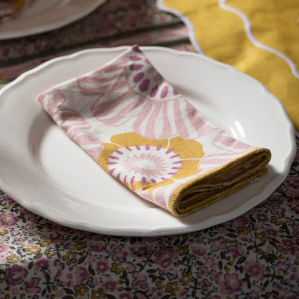 Servilleta Flores Pop - textiles de mesa - decorar la mesa - Liderlamp (5)
