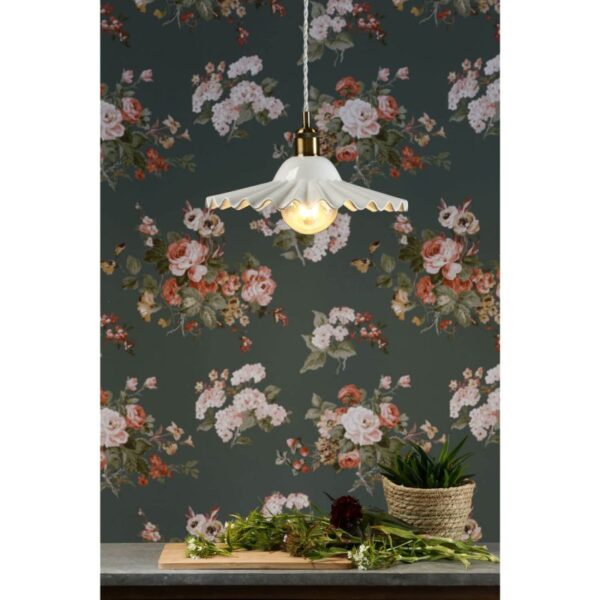 Colgante Parrish Ceramica Grande - lampara de estilo vintage - Liderlamp (1)