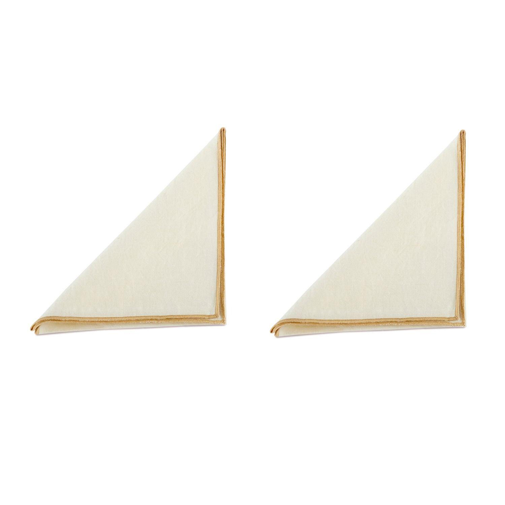 Set 2 Servilletas Marfil - Imagen 2