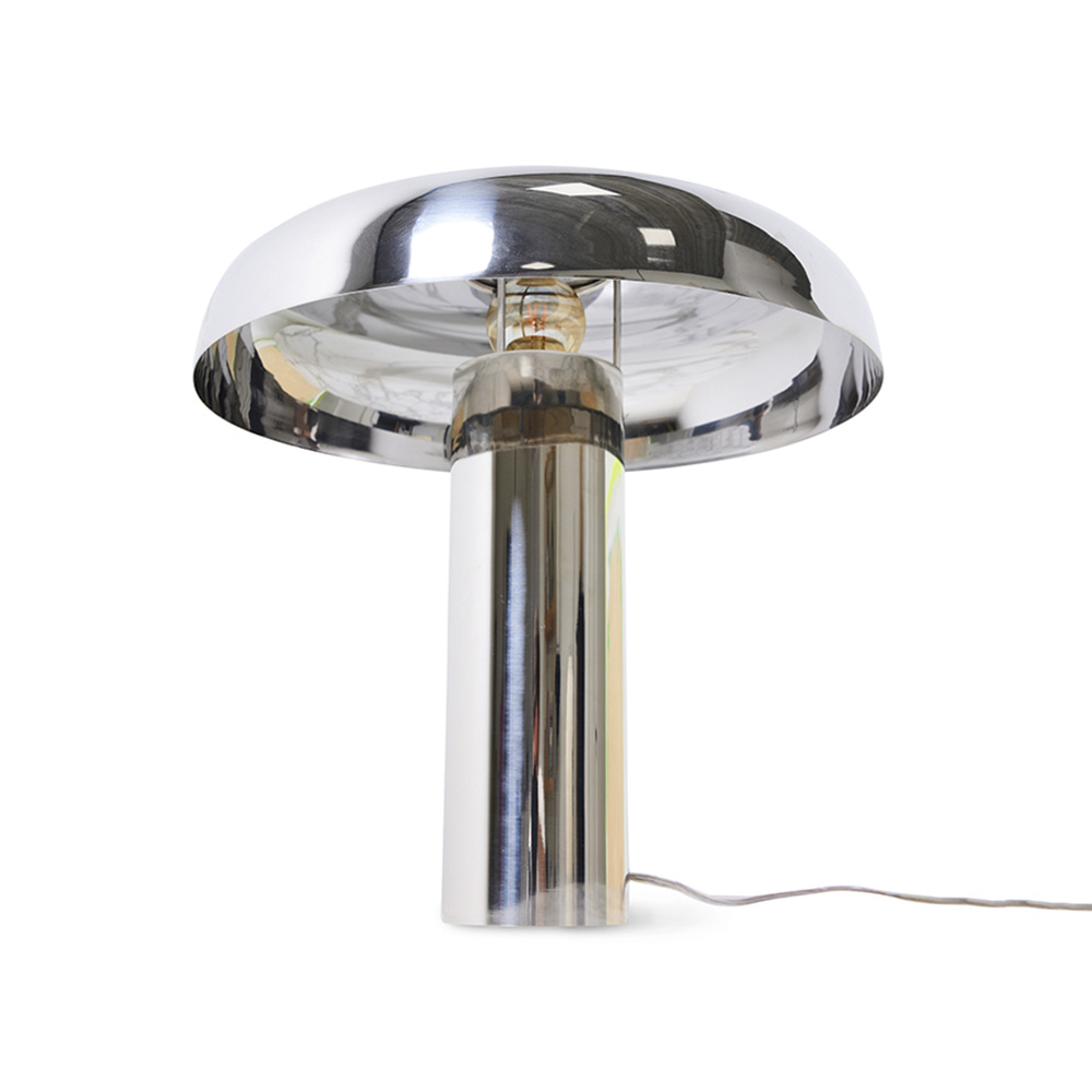 Lámpara Sobremesa Mushroom Cromo - Liderlamp