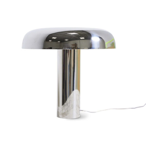 Lámpara Sobremesa Mushroom Cromo - Liderlamp
