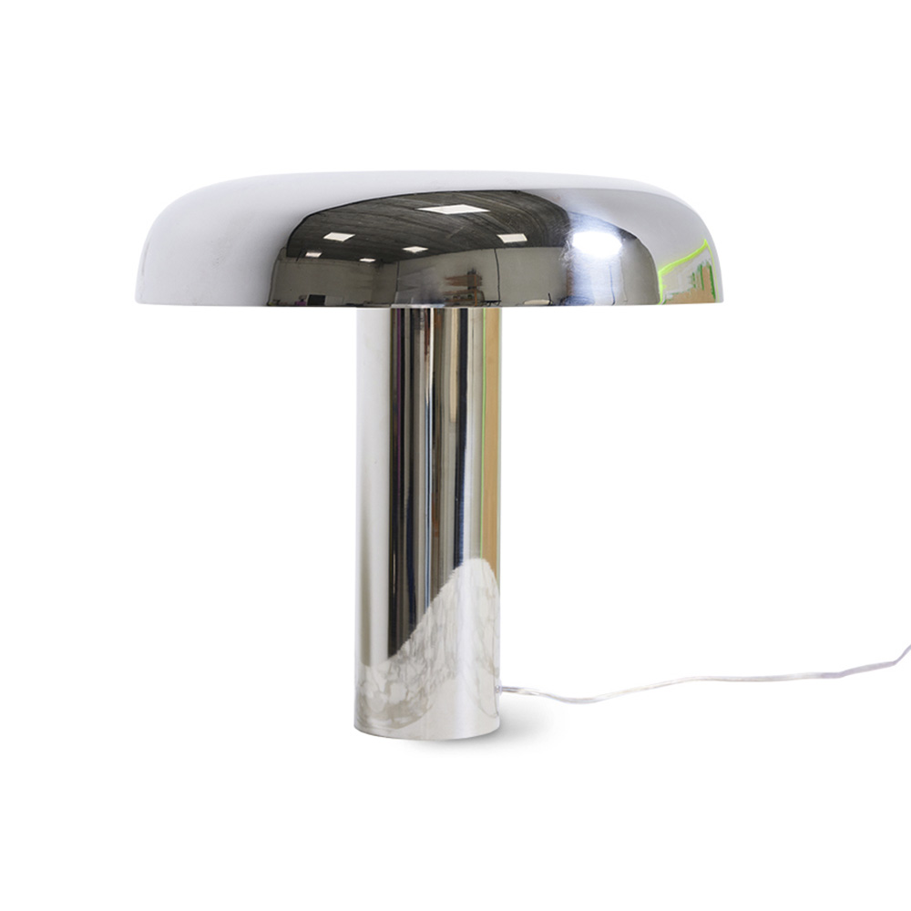 Lámpara Sobremesa Mushroom Cromo - Liderlamp