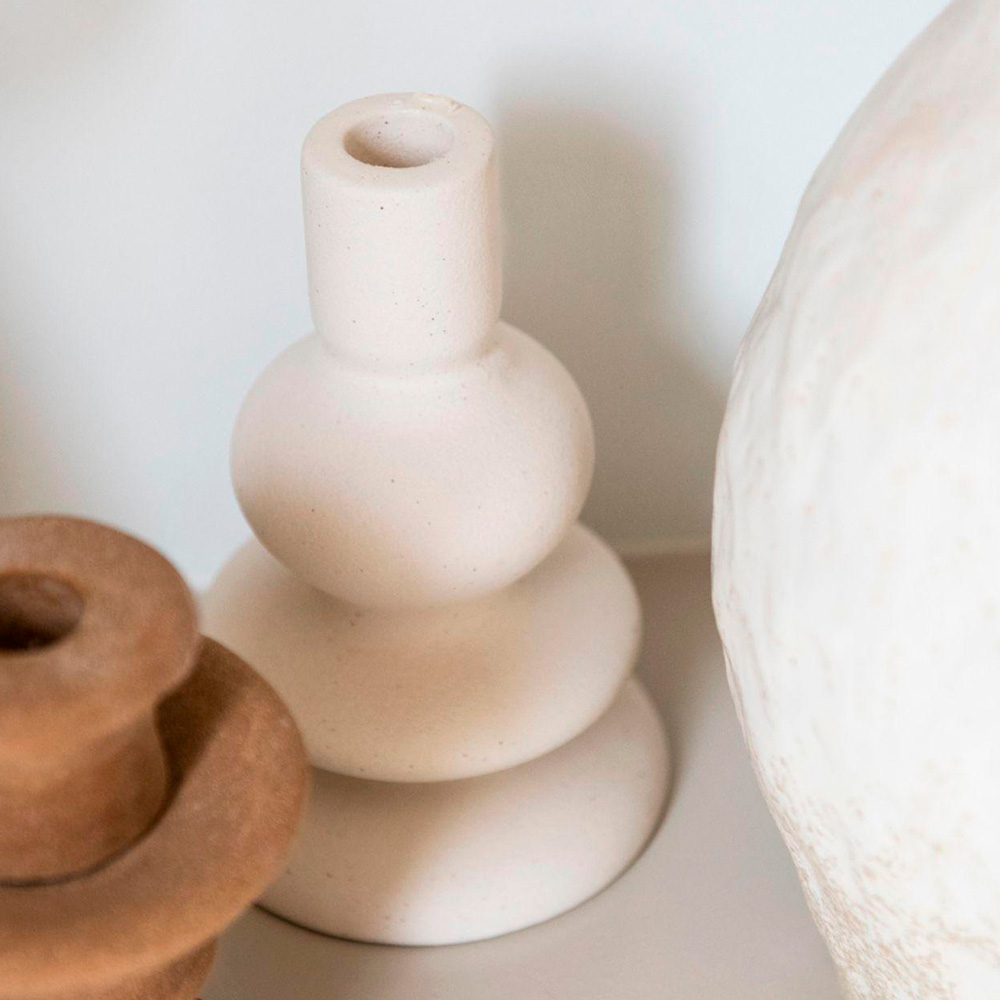 Candelabro Cerámica 16cm - Imagen 3