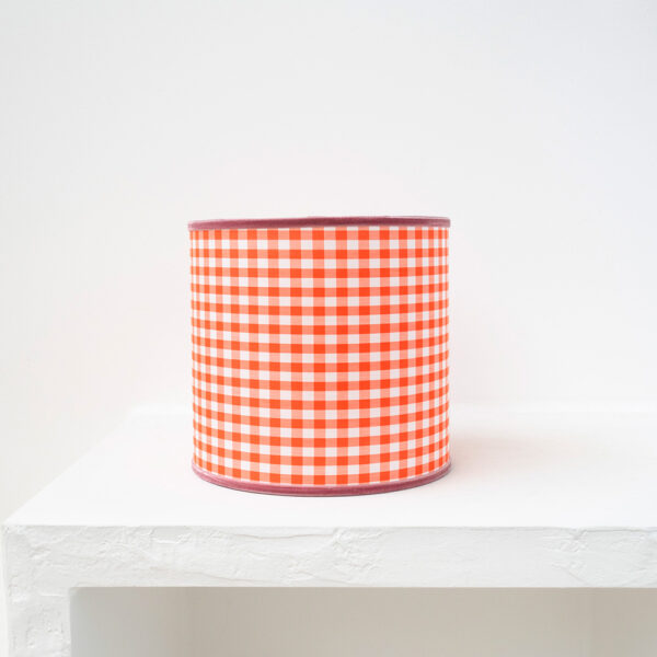Pantalla Vichy Naranja - Liderlamp